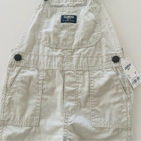 Oshkosh 4T Toddler Boy Overalls NWT - Picture 3 of 7
